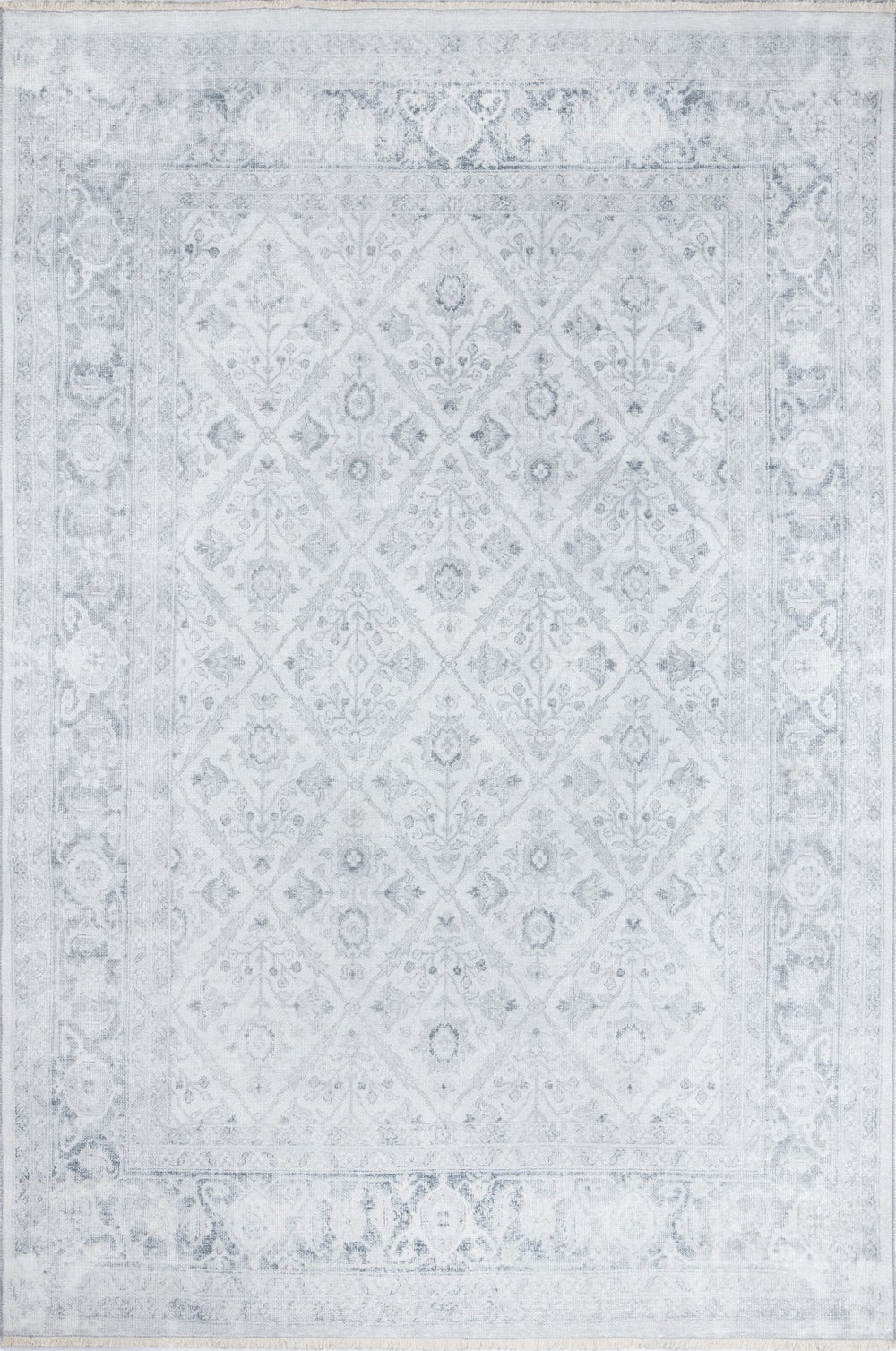 Momeni Chandler CHN-4 Machine Made Traditional Oriental Indoor Area Rug Grey 9'6" x 12'6" CHANDCHN-4GRY96C6
