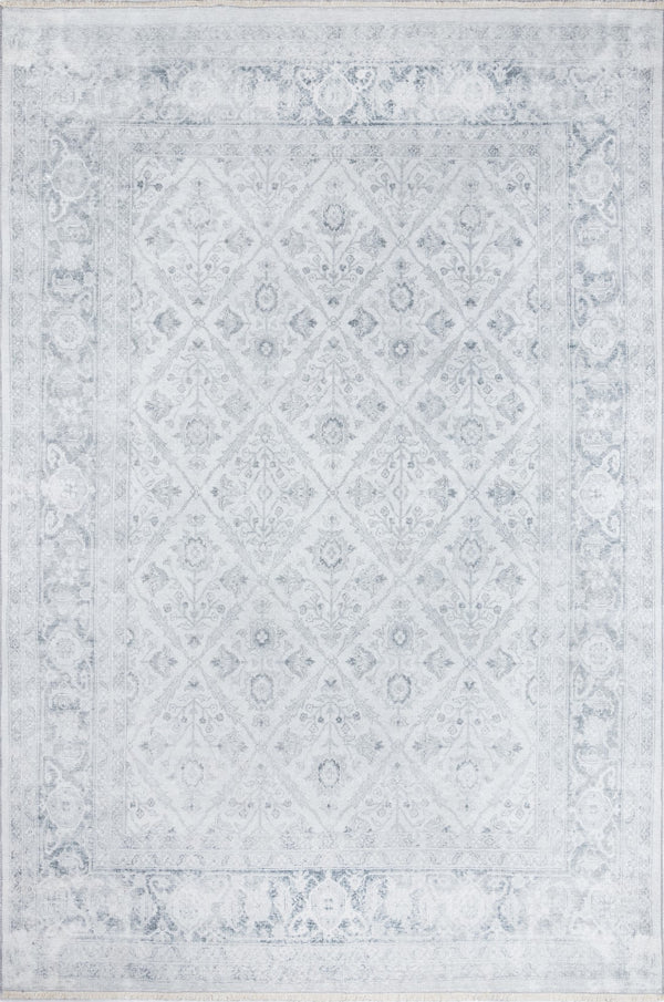 Momeni Chandler CHN-4 Machine Made Traditional Oriental Indoor Area Rug Grey 9'6" x 12'6" CHANDCHN-4GRY96C6
