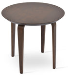 Chanelle Dining Table Set: Chanalle End Table Walnut SOHO-CONCEPT-CHANELLE DINING TABLE-80870