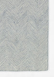 Momeni Charles CHR-1 Hand Tufted Contemporary Zig Zag Indoor Area Rug Blue 9' x 12' CHARSCHR-1BLU90C0