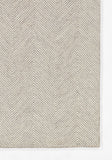 Momeni Charles CHR-1 Hand Tufted Contemporary Zig Zag Indoor Area Rug Taupe 9' x 12' CHARSCHR-1TAU90C0