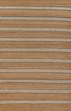 Momeni Erin Gates Chestnut CHS-1 Hand Woven Contemporary Striped Indoor Area Rug Blue 10' x 14' CHESTCHS-1BLUA0E0