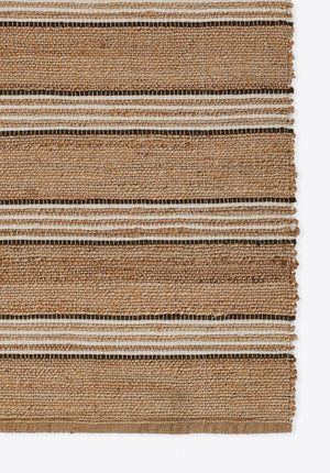 Momeni Erin Gates Chestnut CHS-1 Hand Woven Contemporary Striped Indoor Area Rug Brown 10' x 14' CHESTCHS-1BRNA0E0