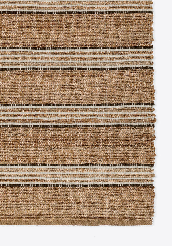 Momeni Erin Gates Chestnut CHS-1 Hand Woven Contemporary Striped Indoor Area Rug Brown 10' x 14' CHESTCHS-1BRNA0E0