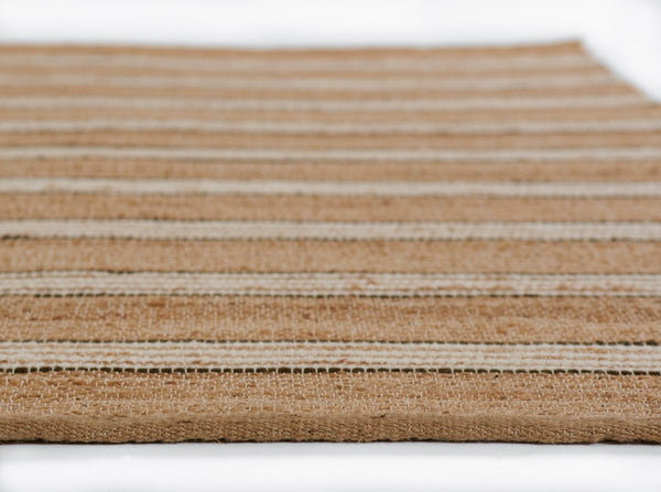 Momeni Erin Gates Chestnut CHS-1 Hand Woven Contemporary Striped Indoor Area Rug Brown 10' x 14' CHESTCHS-1BRNA0E0