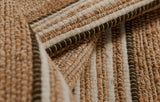 Momeni Erin Gates Chestnut CHS-1 Hand Woven Contemporary Striped Indoor Area Rug Brown 10' x 14' CHESTCHS-1BRNA0E0