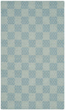 Checker Kilim Chk641 Hand Woven Wool Pile Rug