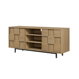 Walker Edison Cheski Modern/Contemporary 54.7" CHESKI TV CABINET CHKM1FCO