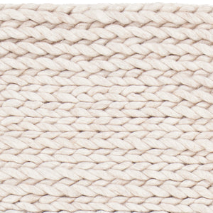 Chandra Rugs Chloe 70% Wool + 30% Viscose Hand-Woven Contemporary Rug Beige 9' x 13'