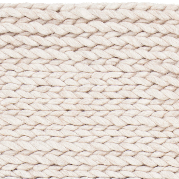 Chandra Rugs Chloe 70% Wool + 30% Viscose Hand-Woven Contemporary Rug Beige 9' x 13'