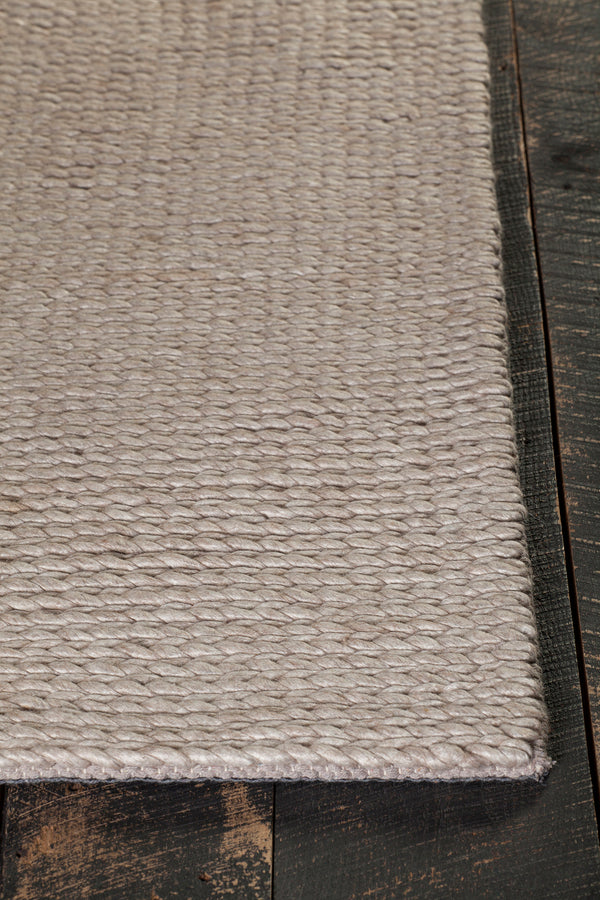 Chandra Rugs Chloe 70% Wool + 30% Viscose Hand-Woven Contemporary Rug Beige 9' x 13'