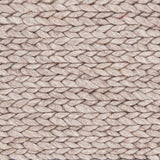 Chandra Rugs Chloe 70% Wool + 30% Viscose Hand-Woven Contemporary Rug Brown 9' x 13'