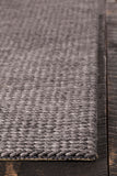 Chandra Rugs Chloe 70% Wool + 30% Viscose Hand-Woven Contemporary Rug Grey 7'9 x 10'6
