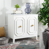 Safavieh Riya 2 Door Cabinet White Wood CHS5003A