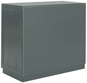 Basie Modern 3 Drawer Chest - Luxurious Minimalist Storage with Mirror Finish and Nickel Hardware