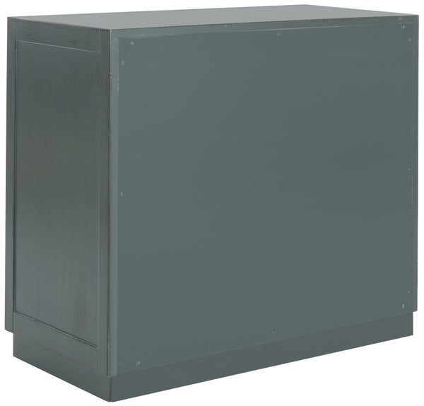 Basie Modern 3 Drawer Chest - Luxurious Minimalist Storage with Mirror Finish and Nickel Hardware