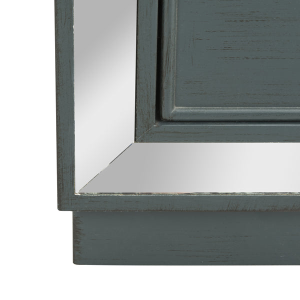 Basie Modern 3 Drawer Chest - Luxurious Minimalist Storage with Mirror Finish and Nickel Hardware