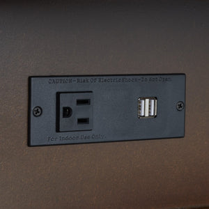 Safavieh Scully 2 Drawer 1 Shelf Chest W/ Usb CHS6417C