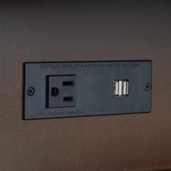 Safavieh Scully 2 Drawer 1 Shelf Chest W/ Usb CHS6417C