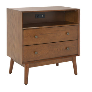 Safavieh Scully 2 Drawer 1 Shelf Chest W/ Usb CHS6417C