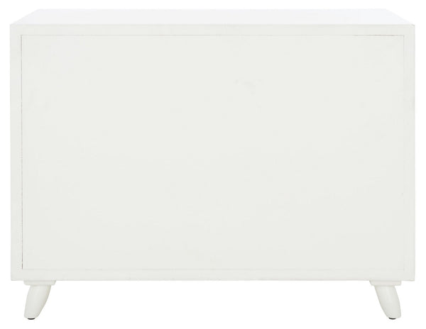 Safavieh Blaize 3 Drawer Chest White Wood CHS6601C