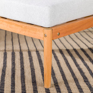 Walker Edison Circa Modern/Contemporary Modern Outdoor Spindle Style Corner Sectional CIOCSNLP