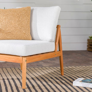 Walker Edison Circa Modern/Contemporary Modern Outdoor Spindle Style Left Arm Sectional CIOLASNLP