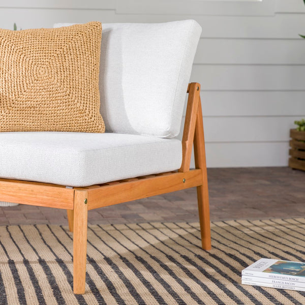 Walker Edison Circa Modern/Contemporary Modern Outdoor Spindle Style Left Arm Sectional CIOLASNLP