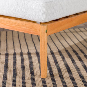 Walker Edison Circa Modern/Contemporary Modern Outdoor Spindle Style Left Arm Sectional CIOLASNLP