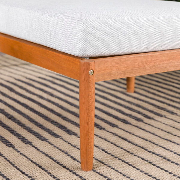 Walker Edison Circa Modern/Contemporary Modern Outdoor Spindle Style Right Arm Chaise Lounge CIORACHSBRP