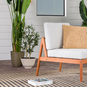 Walker Edison Circa Modern/Contemporary Modern Outdoor Spindle Style Right Arm Sectional CIORASBRP