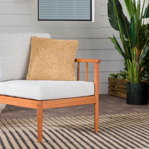 Walker Edison Circa Modern/Contemporary Modern Outdoor Spindle Style Right Arm Sectional CIORASBRP