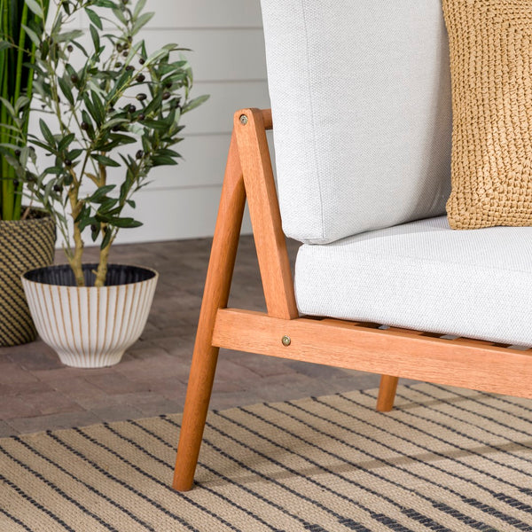 Walker Edison Circa Modern/Contemporary Modern Outdoor Spindle Style Right Arm Sectional CIORASBRP