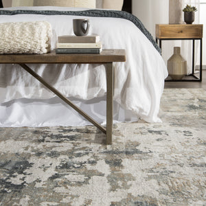 Jaipur Living Lynne Abstract White/ Gray Area Rug (12'X18')