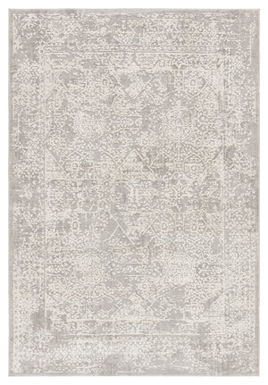Jaipur Living Lianna Abstract Gray/ White Area Rug (12'X15')