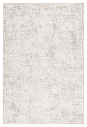 Jaipur Living Lianna Abstract Silver/ White Area Rug (4'X6')
