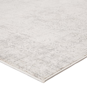 Jaipur Living Lianna Abstract Silver/ White Area Rug (4'X6')