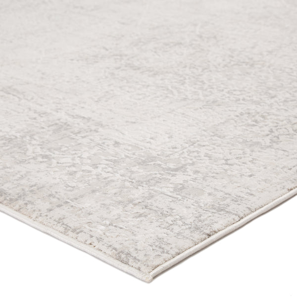Jaipur Living Lianna Abstract Silver/ White Area Rug (12'X15')