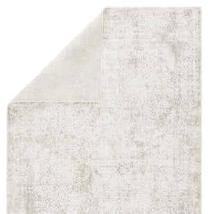 Jaipur Living Lianna Abstract Silver/ White Area Rug (12'X15')