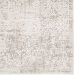Jaipur Living Lianna Abstract Silver/ White Area Rug (12'X15')