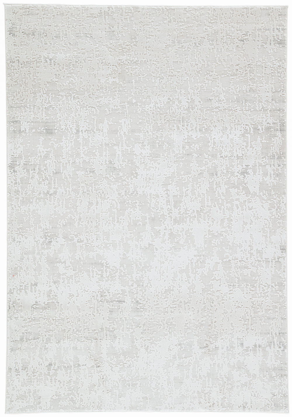 Jaipur Living Arvo Abstract Silver/ White Area Rug (12'X18')