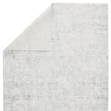 Jaipur Living Arvo Abstract Silver/ White Area Rug (12'X18')