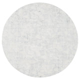 Jaipur Living Arvo Abstract Silver/ White Round Area Rug (8')