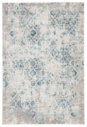 Jaipur Living Siena Damask Blue/ Ivory Area Rug (4'X6')