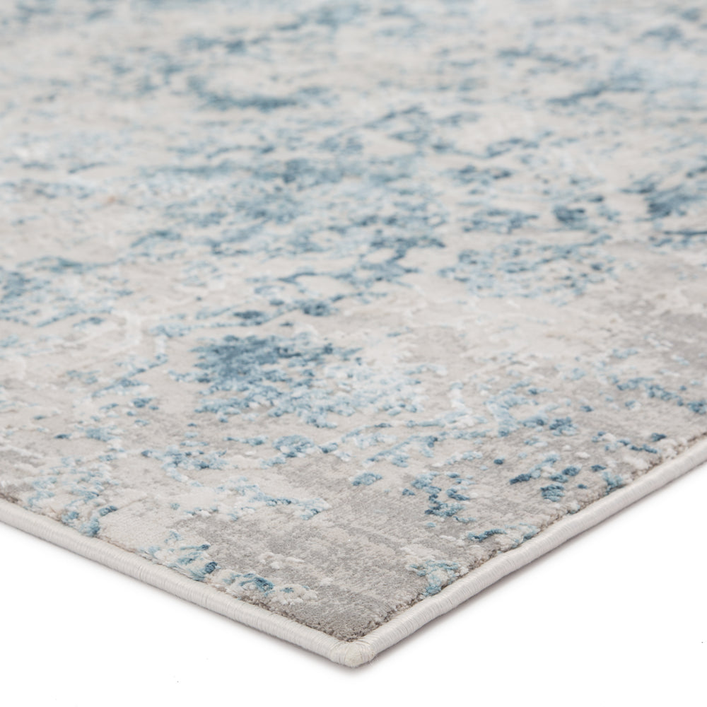 Jaipur Living Siena Damask Blue/ Ivory Area Rug (4'X6')