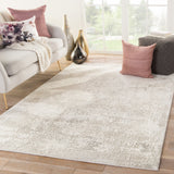 Jaipur Living Brixt Abstract Gray/ Ivory Area Rug (4'X6')