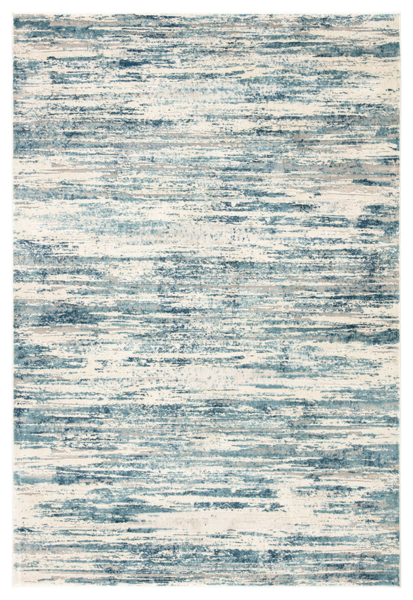 Jaipur Living Heaston Abstract Blue/ Ivory Area Rug (4'X6')