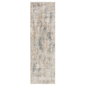 Jaipur Living Ramsey Medallion Gray/ Gold Runner Rug (2'6"X8')