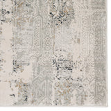 Jaipur Living Jaspal Tribal Gray/ White Area Rug (2'6"X8')