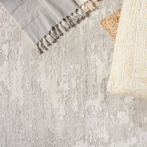 Jaipur Living Alcina Abstract Light Gray/ Cream Area Rug (4'X6')